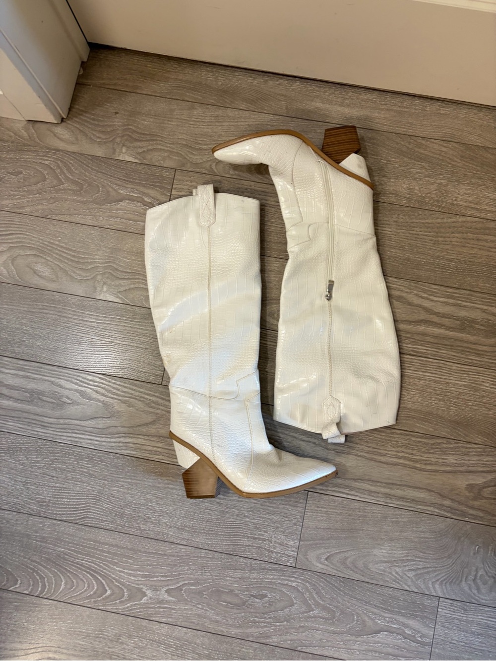 White Cowboy Boots